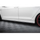 Body kitek és vizuális kiegészítők MAXTON DESIGN küszöb toldatok Volkswagen Golf R / R-Line Mk7-hez, fényes fekete, V3 | race-shop.hu