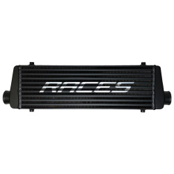 Intercooler FMIC univerzális 550 x 180 x 65mm bemenet / kimenet 57mm, fekete