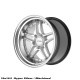 ALU disky STROM STROM DS-05 kerék 18x10.5 5x120 72.6 ET10, Hyper Silver / Polírozott közép | race-shop.hu