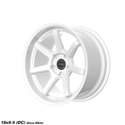 STROM DS-15 kerék 18x9.5 5x120 72.6 ET8, Teljes fényes fehér