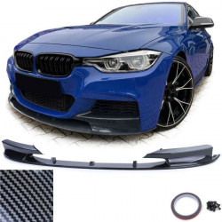 első spoiler ajak sport karbon kinézet BMW 3 Series F30 F31 11-19 HIÁNYOS
