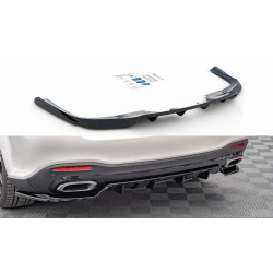 Központi Hátsó Splitter (függőleges vonalakkal) MERCEDES-BENZ GLS AMG-Line X167 SÉRÜLT