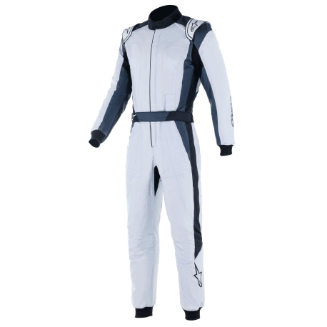 Overálok FIA verseny overál ALPINESTARS GP Pro Comp V2, ezüst/kék/szürke | race-shop.hu