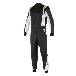 FIA verseny overál ALPINESTARS Atom, fekete/ezüst