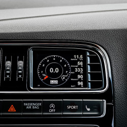 CANchecked légcsatorna kijelző VW Polo MK5 6C (beleértve a GTI-t) jobbkormányos MFD32 Gen2