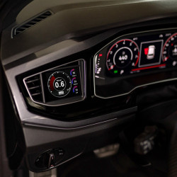 CANchecked légcsatorna kijelző VW Polo MK6 (AW típus) balkormányos MFD32 Gen2