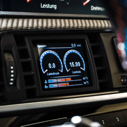 CANchecked légcsatorna kijelző BMW 2-series F22/F23/F87 balkormányos MFD28 Gen2