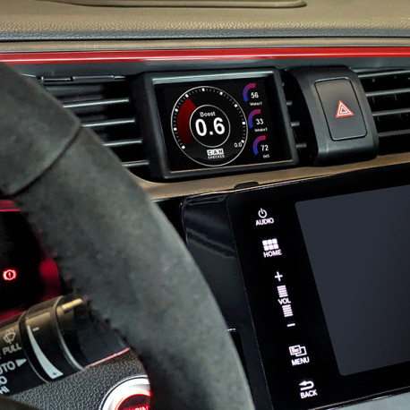 CANCHECKED display CANchecked légcsatorna kijelző Honda Civic Type R FK8 balkormányos MFD32 Gen2 | race-shop.hu
