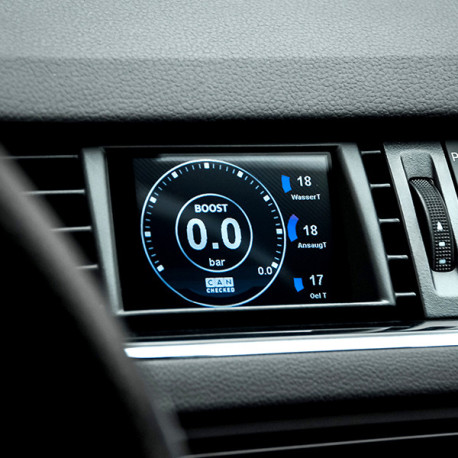 CANCHECKED display CANchecked szellőzőnyílás kijelző Skoda Octavia III (5E) LHD MFD32 Gen2 | race-shop.hu