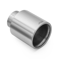 RM Motors szatén rozsdamentes acél vég KPZS/DP 89mm, bemenet: 50mm