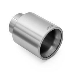 RM Motors szatén rozsdamentes acél vég KPZS/DK 101mm, bemenet: 63,5mm