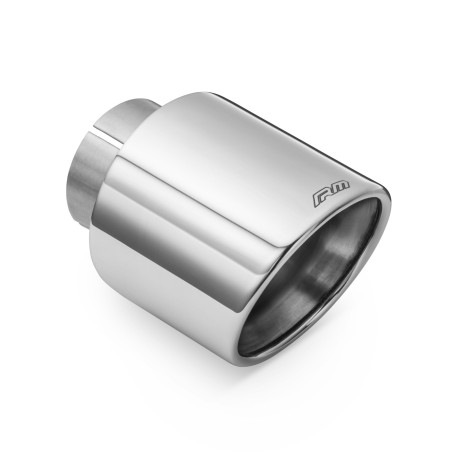 Egy kimenettel RM Motors polírozott rozsdamentes acél kipufogó vég KSZP/DK 101mm, bemenet: 50mm | race-shop.hu