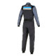 Overálok Alpinestars FIA overál KMX-9 V3 Graphic 4, Fekete/ciánkék/sárga fluo | race-shop.hu