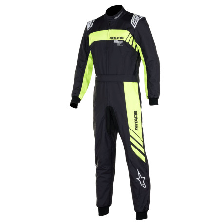Overálok CIK-FIA gokart overál ALPINESTARS KMX-9 V3 Graphic 3, fekete/sárga/fluo | race-shop.hu