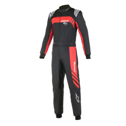 CIK-FIA gyerek gokart overál ALPINESTARS KMX-9 V3 Graphic 3, fekete/piros