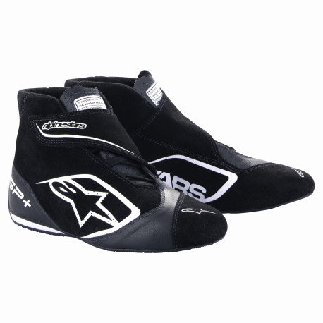 Cipők FIA versenycipő Alpinestars SP + Cipő N, Fekete/Fehér | race-shop.hu