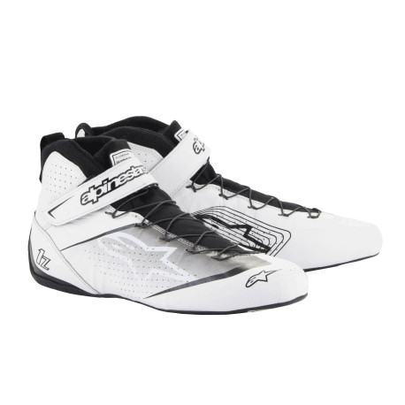 Cipők FIA versenycipő Alpinestars Tech-1 Z V3, Fehér/fekete | race-shop.hu