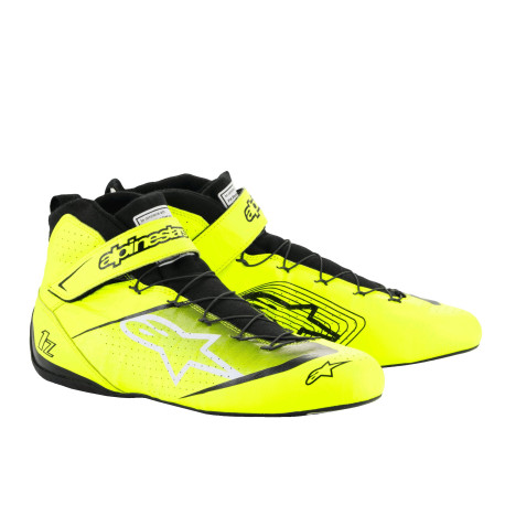 Cipők FIA versenycipő Alpinestars Tech-1 Z V3, Sárga Fluo/Fekete | race-shop.hu