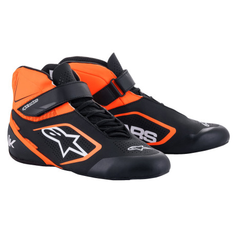 Cipők Versenycipő Alpinestars Tech-1 K V2, Fekete/narancssárga Fluo/Fehér | race-shop.hu