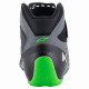Cipők Versenycipő Alpinestars Tech-1 KX V2, Fekete/sötétszürke/zöld fluo | race-shop.hu
