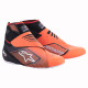 Cipők Gokart cipő Alpinestars Tech-1 KZ V2, fekete/fluo narancssárga | race-shop.hu