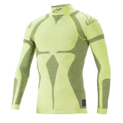 Alpinestars ZX Evo V2 Hosszú ujjú Top FIA, Sárga Fluo/Sötétsárga