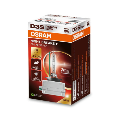 Izzók és xenonlámpák Osram xenon izzók XENARC NIGHT BREAKER LASER (XN2) D3S (1db) | race-shop.hu