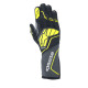 Kesztyűk FIA versenykesztyű Alpinestars Tech-1 ZX V4 (külső varrás), szürke/fekete/fluo sárga | race-shop.hu