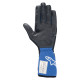 Kesztyűk FIA versenykesztyű Alpinestars Tech-1 Race V4 (külső varrás), fekete/kék | race-shop.hu