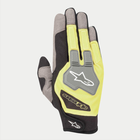 Kesztyűk Szerelőkesztyű Alpinestars Engine, fekete/fluo sárga | race-shop.hu