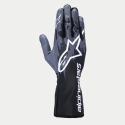 FIA gokart kesztyű Alpinestars Tech-1 K V3 (külső varrás), fekete/antracit
