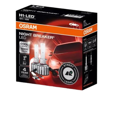 Izzók és xenonlámpák Osram LED NIGHT BREAKER H1 lámpák (2db) | race-shop.hu