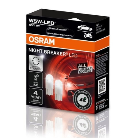 Izzók és xenonlámpák Osram LED izzók NIGHT BREAKER LED W5W | race-shop.hu