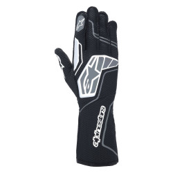 FIA gokart kesztyű Alpinestars Tech-1 KX V4 (külső varrás), fekete/antracit