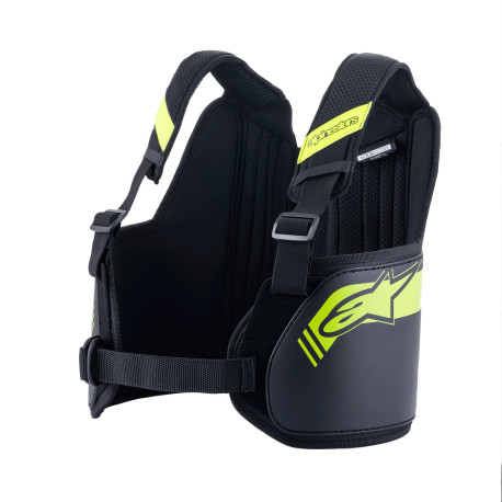 Nyakvédők ALPINESTARS bordavédő Bionic XL/3XL, fekete/fluo sárga | race-shop.hu