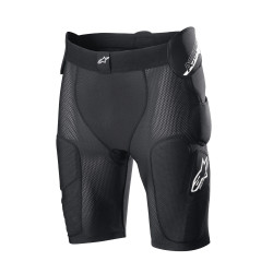 Védő rövidnadrág csípővédővel ALPINESTARS BIONIC ACTION, fekete