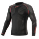 Alpinestars Ride Tech V2 Top Hosszú ujjú Summer, Fekete/piros