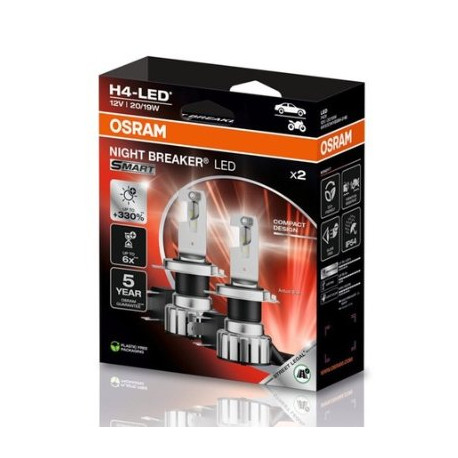 Izzók és xenonlámpák Osram LED NIGHT BREAKER H4 lámpák (2db) | race-shop.hu