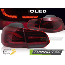 LED hátsó lámpák piros LED OLED VW GOLF 6 08-13-hoz