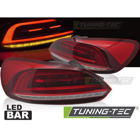 Világítás LED BAR hátsó lámpák piros VW SCIROCCO III 08-14-hez | race-shop.hu