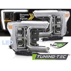 Full LED fényszórók króm FORD F150 MK13 17-20-hoz