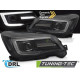 Világítás Fényszóró TUBE LIGHT DRL fekete SUBARU FORESTER IV 13-18-hoz | race-shop.hu