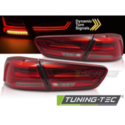 MITSUBISHI LANCER 8 SEDAN 08-16 piros LED