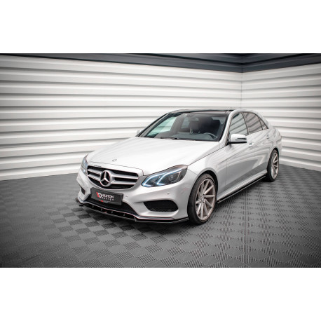 Body kitek és vizuális kiegészítők Splitter készlet Mercedes-Benz E AMG-Line Sedan W212 Facelift | race-shop.hu
