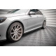 Body kitek és vizuális kiegészítők MAXTON DESIGN splitter szett Mercedes-Benz E AMG-Line Sedan W212 Facelift-hez | race-shop.hu