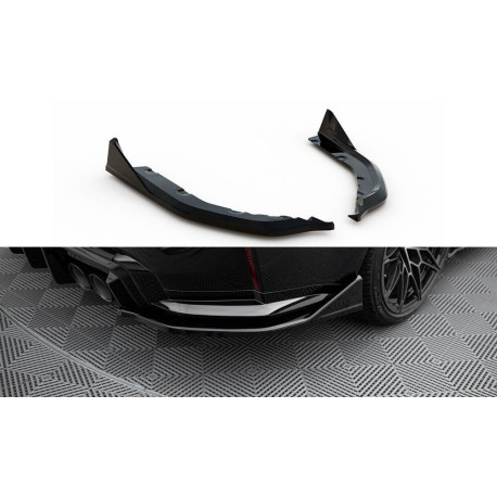 Body kitek és vizuális kiegészítők MAXTON DESIGN hátsó oldalsó splitterek (CSL look) BMW M3 Sedan / Touring G80 / G81-hez, fényes fekete, V6 | race-shop.hu