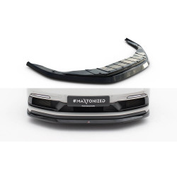 MAXTON DESIGN első splitter Porsche 718 Cayman GTS 982c-hez, fényes fekete, V1