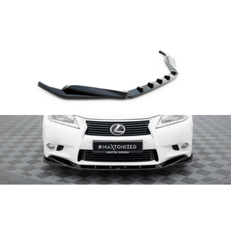 Body kitek és vizuális kiegészítők Első splitter V.2 Lexus GS Mk4 (L10) | race-shop.hu