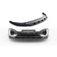 Body kitek és vizuális kiegészítők MAXTON DESIGN első splitter Volkswagen T-Roc R Mk1-hez, fényes fekete | race-shop.hu