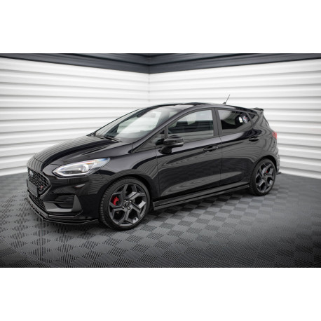 Body kitek és vizuális kiegészítők Splitter készlet V.2 Ford Fiesta ST Mk8 Facelift | race-shop.hu